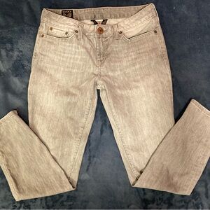 *EUC Lucky Brand Straight Leg Jeans Size 8/29 Zipper Ankles*